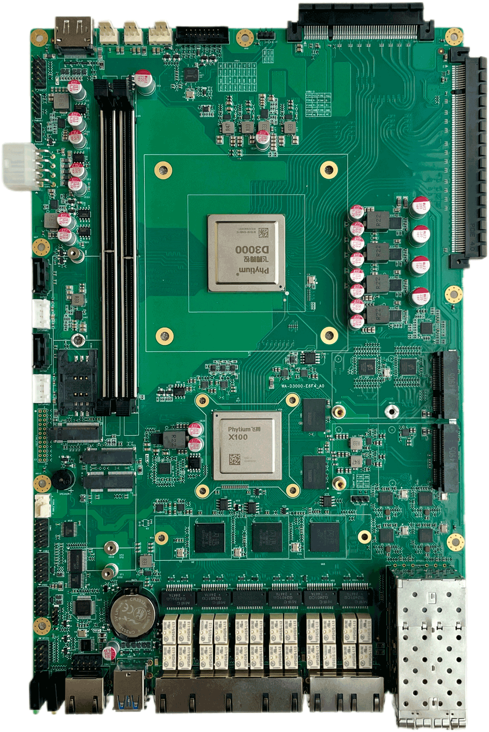 EW-FT532 飞腾D3000/8网络安全主板